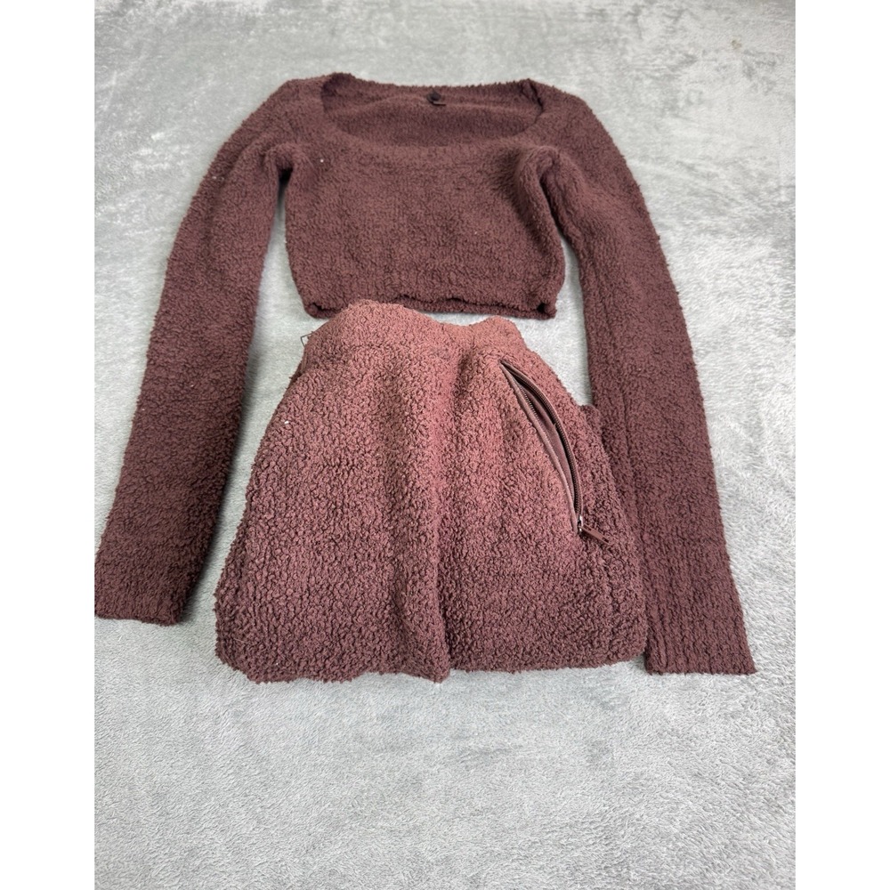 Cozy Mauve Knit Lounge Set